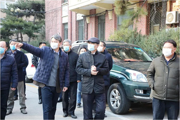 冯永强检查集团公司部分在京单位疫情防控工作情况